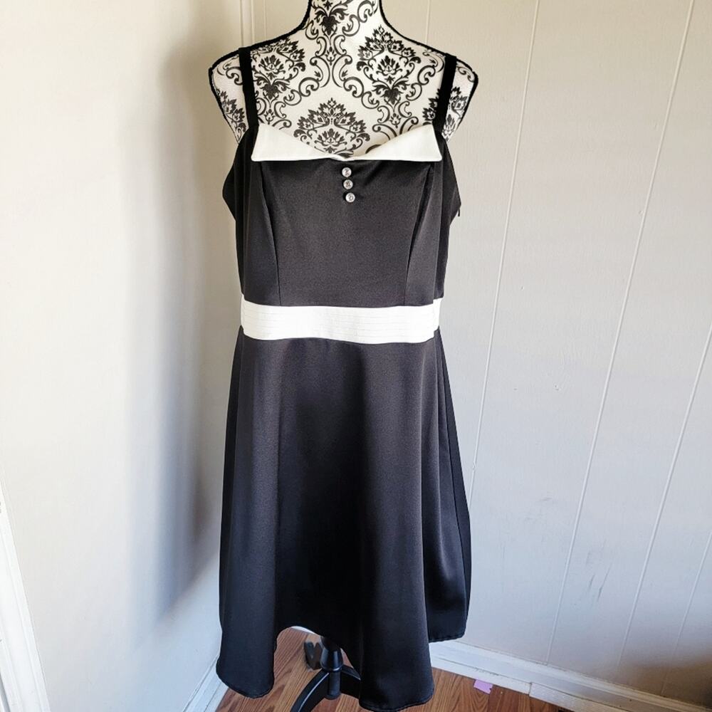 Torrid Black and White Dress